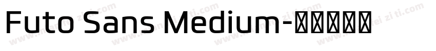 Futo Sans Medium字体转换
